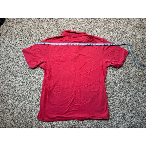Johnnie-O collared short sleeve Golf/Polo/Shirt size XL, Red - Picture 7 of 9